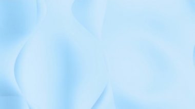 Pürüzsüz yüzey dalgaları ile modern açık mavi arka plan
