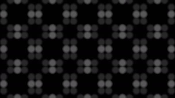 Бесшовный Современный Дизайн Фон Дикими Мигающими Абстрактными Геометрическими Формами — стоковое видео