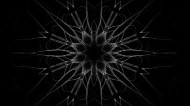 Büyüyen çiçek süsünün dikişsiz grafik arka planı