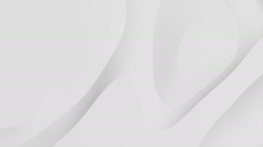Şık soyut beyaz tasarım arka plan, sorunsuz döngü