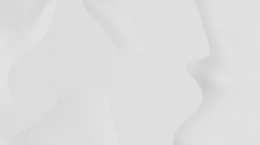 Büyük dalgalar hareket halindeolan temiz beyaz arka plan