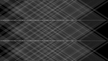 Geometrik desenli, siyah üzerine izole edilmiş kesintisiz grafik arka plan