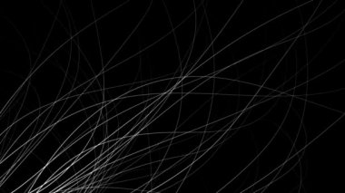 Soyut doğa stilinde grafik arka plan - siyah beyaz