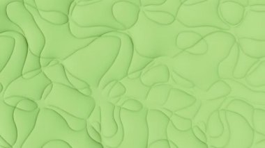 Hareket halindeince çizgi yapısına sahip modern yeşil arka plan