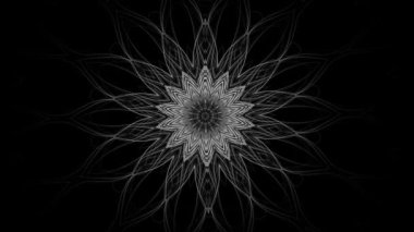 Çiçek stilinde büyüyen desen Sketch - sorunsuz döngü