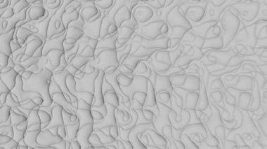 Hareket halindeince çizgi yapısına sahip soyut beyaz arka plan