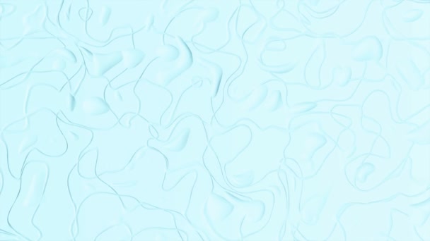 Elegante Fondo Azul Claro Con Patrón Líneas Abstractas — Vídeos de Stock