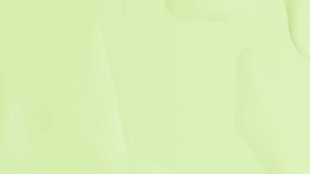 Fond vert clair propre avec des vagues lisses 