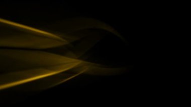 Soyut altın ışık dalgalarının modern arka planı. 