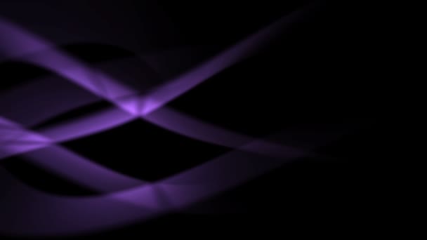 Fond abstrait de douces courbes lumineuses violettes 