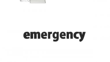 telefon ezme acil kelime kavramsal video