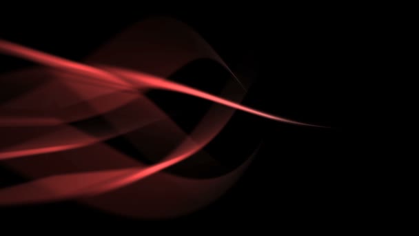 Fond abstrait ondes de lumière rouge 