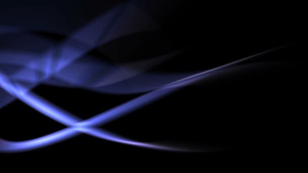 Rayons lumineux bleus violets abstraits en fond courbé 