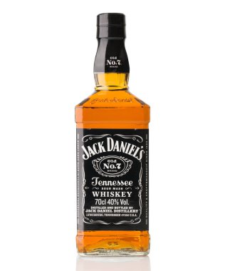 Bir şişe Amerikan tennessee viski markası Jack Daniels 70 cc