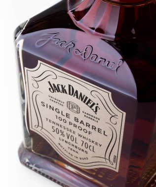Etiket ayrıntıları Jack Daniels viskisi