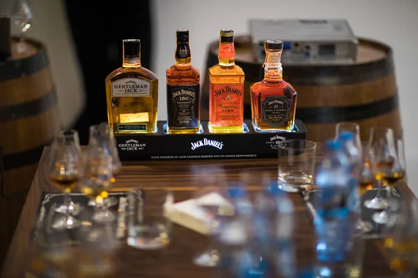 Degustazione di whisky al bourbon del Kentucky — Foto Stock