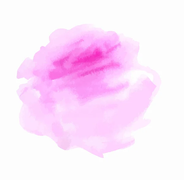 Barevná textura s růžovou akvarel — Stockový vektor