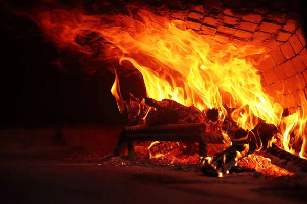 Fire Wood Burning Oven — Stock Photo, Image
