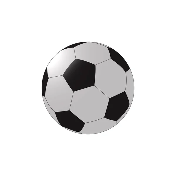 Vector soccer ball — Stock Vector