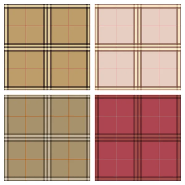 Tartan top burberry vector