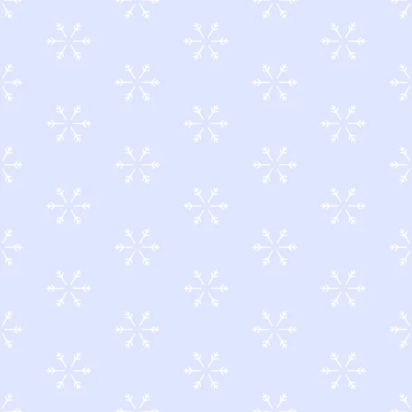 Векторный Бесшовный Рисунок Снежными Озерами Рождественский Фон Eps — стоковый вектор