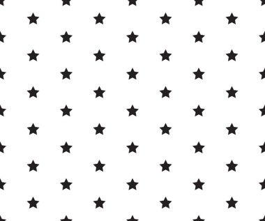yıldızlı vektörsüz desen