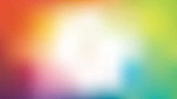 向量五颜六色的模糊背景与白色中心 — 图库矢量图片
