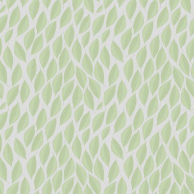 Gri arkaplanda yaprakları olan beyaz vektörsüz doku