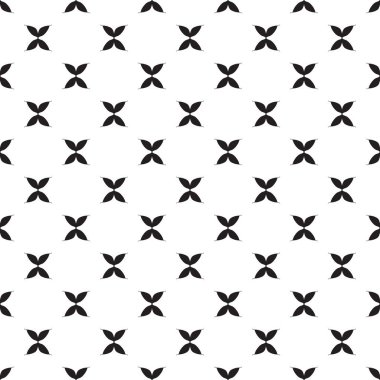 Çapraz vektör monokrom beyaz arka plan. sorunsuz doku