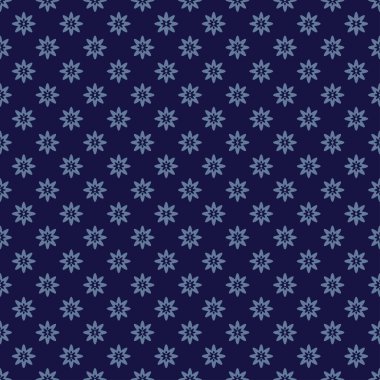 Vektör sorunsuz doku. Küçük mavi çiçekler