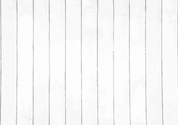 Vektor weißer Hintergrund mit schmalen Holzbrettern — Stockvektor