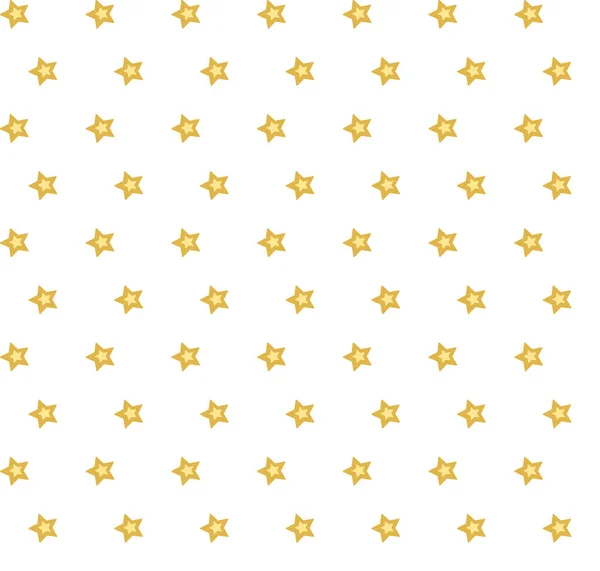 Векторный бесшовный фон. Текстура для детей со звездами — стоковый вектор