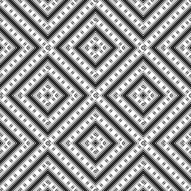 Etnik uzuv dokusu taşıyıcı. Halı ya da duvar kağıdı deseni. Siyah ve beyaz renkler