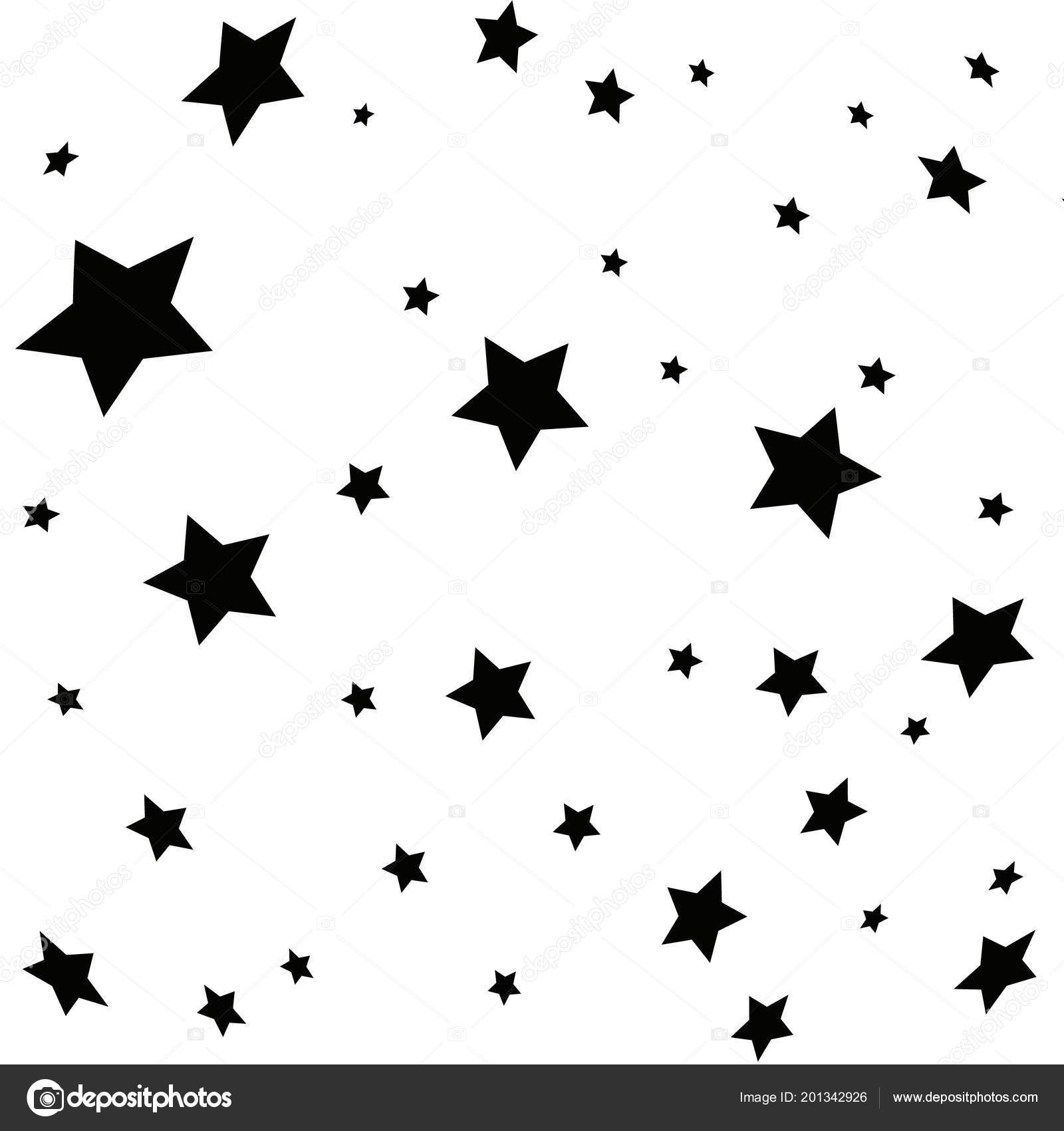 Noir étoile Filante Avec élégante Star Trail Sur Fond Blanc