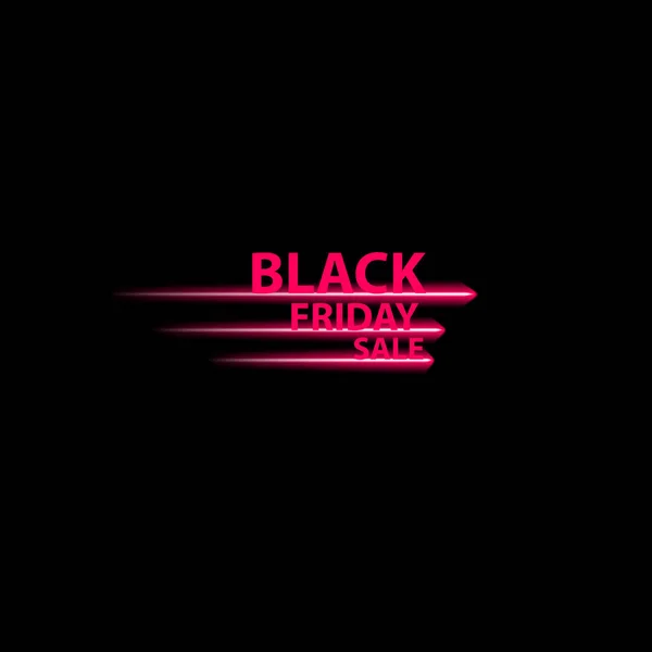 Black Friday Speed iconr on the black background , — Stock Vector