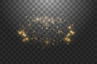 Vektör beyaz glitter dalga soyut çizim. Beyaz yıldız tozu köpüklü parçacıkları üzerinde şeffaf arka plan izole trail. Sihirli kavramı