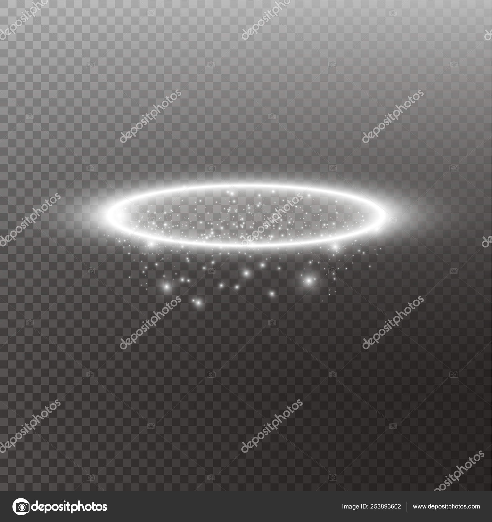 Luminous Halo Set, Various Golden Angel Ring Stock Vector - Illustration of  costume, peace: 180945239