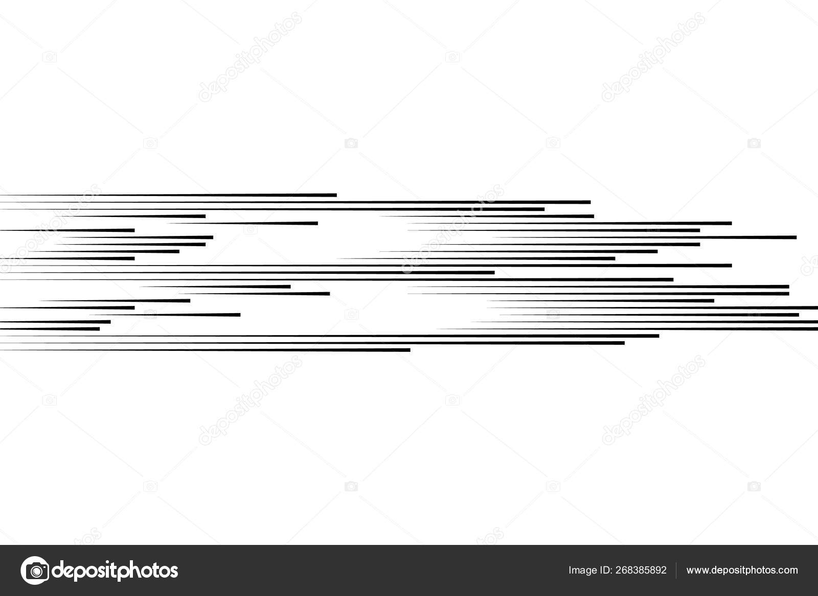 Set speed lines isolated set. Motion effect for your design. Black lines on  white background. Vector Stock Vector by ©daniilexe.gmail.com 203850556