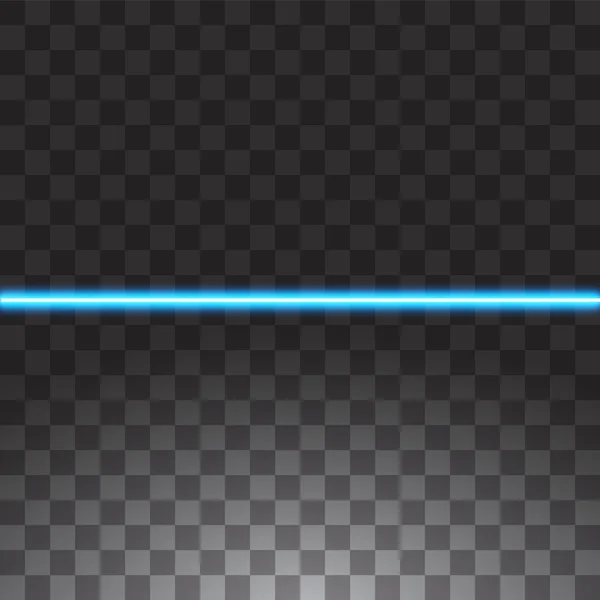Mavi Parlayan Neon Hattı. Hız Hareket Efekti. Saydam arka planda soyut ışıklar çizgisi. Herhangi bir görüntüiçin kolay değiştirme kullanımı.
