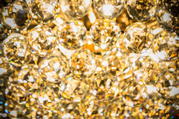 Rainbow Glass Balls Lamps Shining Light Texture Light Gitter Lamps — Stock Photo, Image