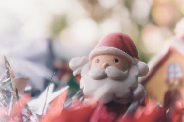 Noel Baba ve chirstmas arka plan