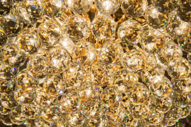 Gökkuşağı cam lambaları ışık doku ışık gitter lambalar cam parlayan toplar