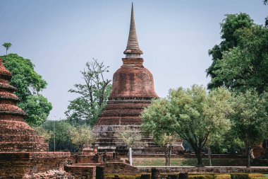 Sukhothai Historical Park, tapınak Tayland Buddha görüntü