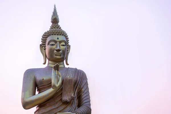 Patung Buddha Latar Belakang Gaya Gambar Buddha — Stok Foto