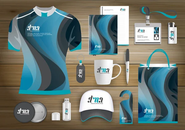 Hediye öğeleri iş kurumsal kimlik, vektör soyut renk promosyon Hatıra Eşyası tasarımı çapraz çizgiler için origami elemanları ile. bağlantı dijital teknoloji şirketi kırtasiye seti, 