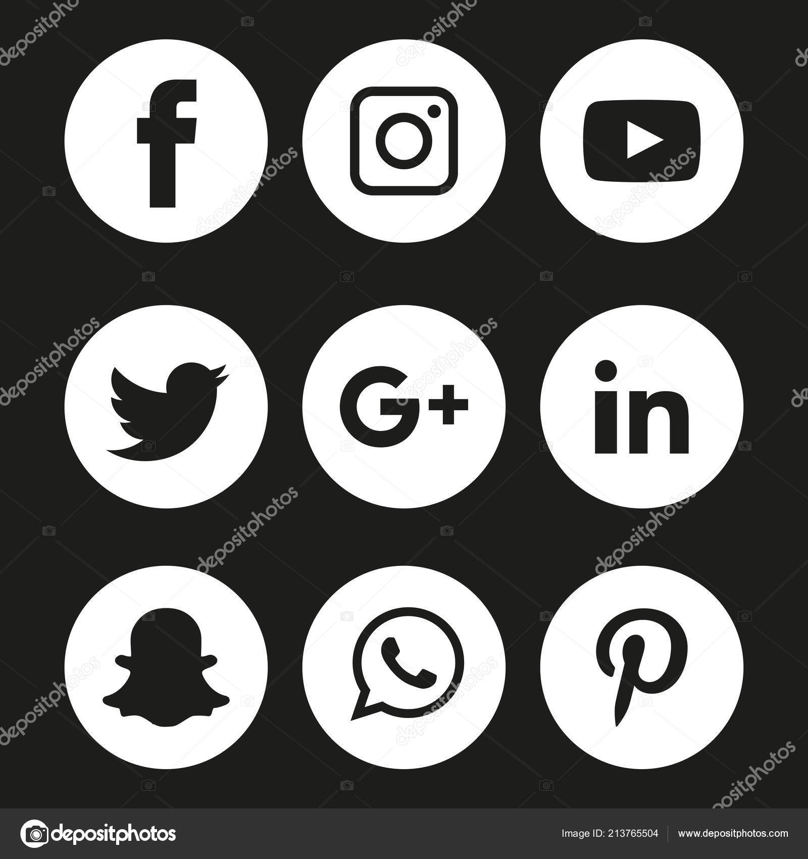 Images Facebook Logo Black And White Black White Social Media