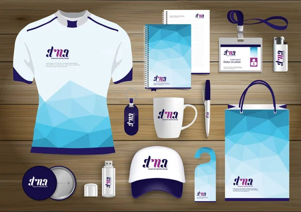 Gift Items Business Corporate Identity Vector Abstract Diseño Recuerdos Promocionales — Archivo Imágenes Vectoriales