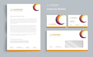 Kurumsal iş kimlik şablon tasarım vektör soyut Kırtasiye, Hediyelik Öğeler renk promosyon Hatıra Eşyası öğeleri. bağlantı dijital teknoloji seti, 