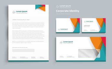 Kurumsal iş kimlik şablon tasarım vektör soyut Kırtasiye, Hediyelik Öğeler renk promosyon Hatıra Eşyası öğeleri. bağlantı dijital teknoloji seti, 