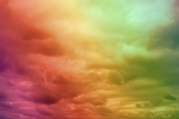 Wunderbare Helle Schwere Wolken Himmel Zur Verwendung Als Hintergrund Der — Stockfoto